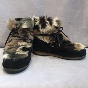 🍥SOLD🍥 Tecnica Womens Faux Fur Moon Boots